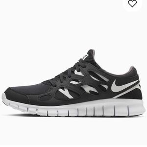 Nike Free Run 2 Shoes 'Black White Womens Size 9